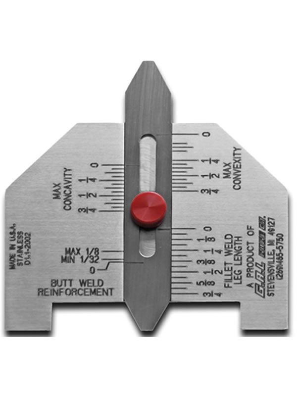 Gal Gage AWS Gauge Otomatik Kaynak Ölçüm Mastarı  Cat #6